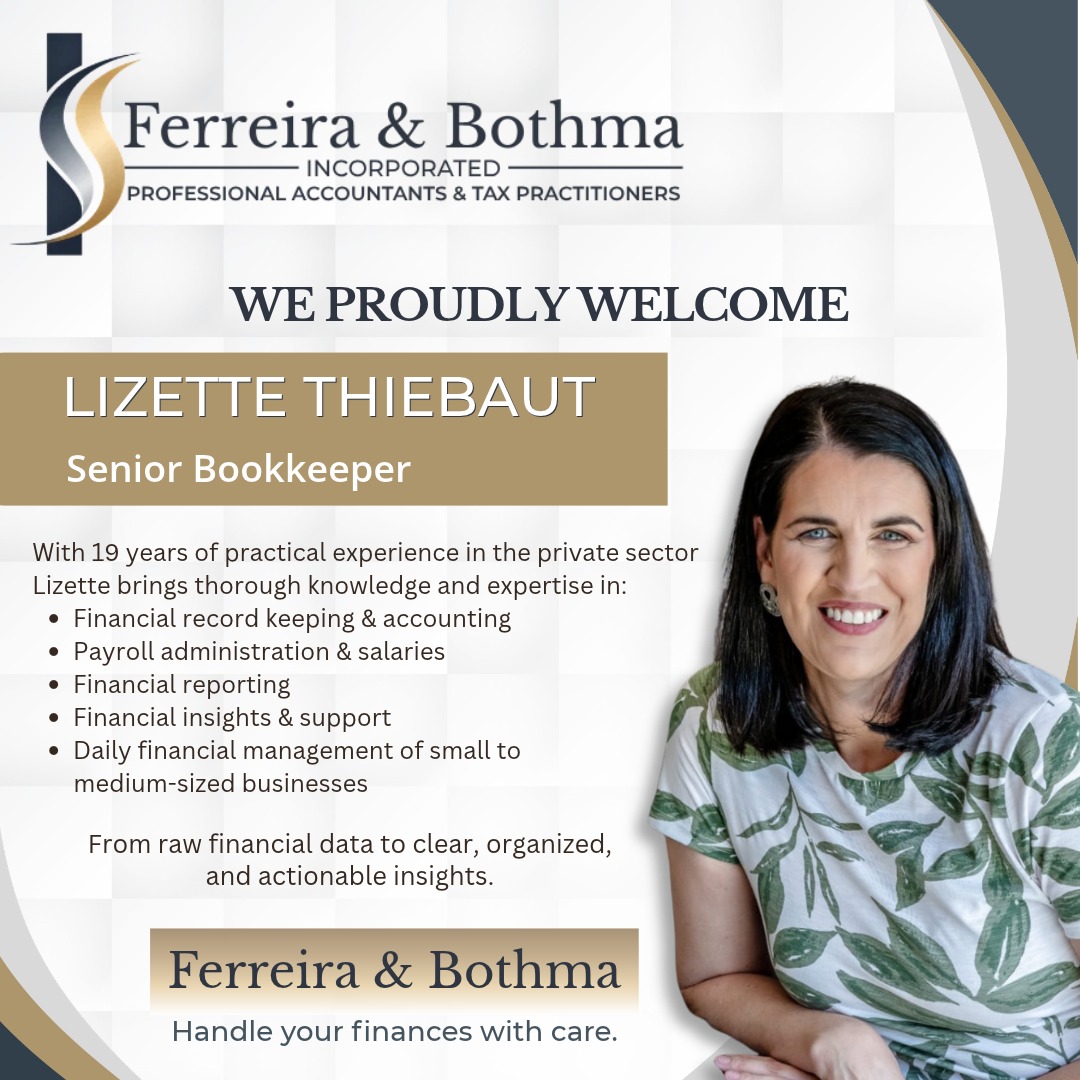 Lizette Thiebaut — Senior Bookkeeper